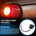 thumbnail image 3 of Conector de pigtail de socket de señal de giro No.55277414AA para Dodge para Ram 1500 2009-2010, conector de luces de señal de giro 2 piezas reemplaza No.68226719AA, 3 of 7
