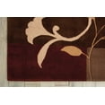 thumbnail image 4 of Nourison Contour Floral Mocha 8' x 10'6" Area Rug, (8x11), 4 of 5