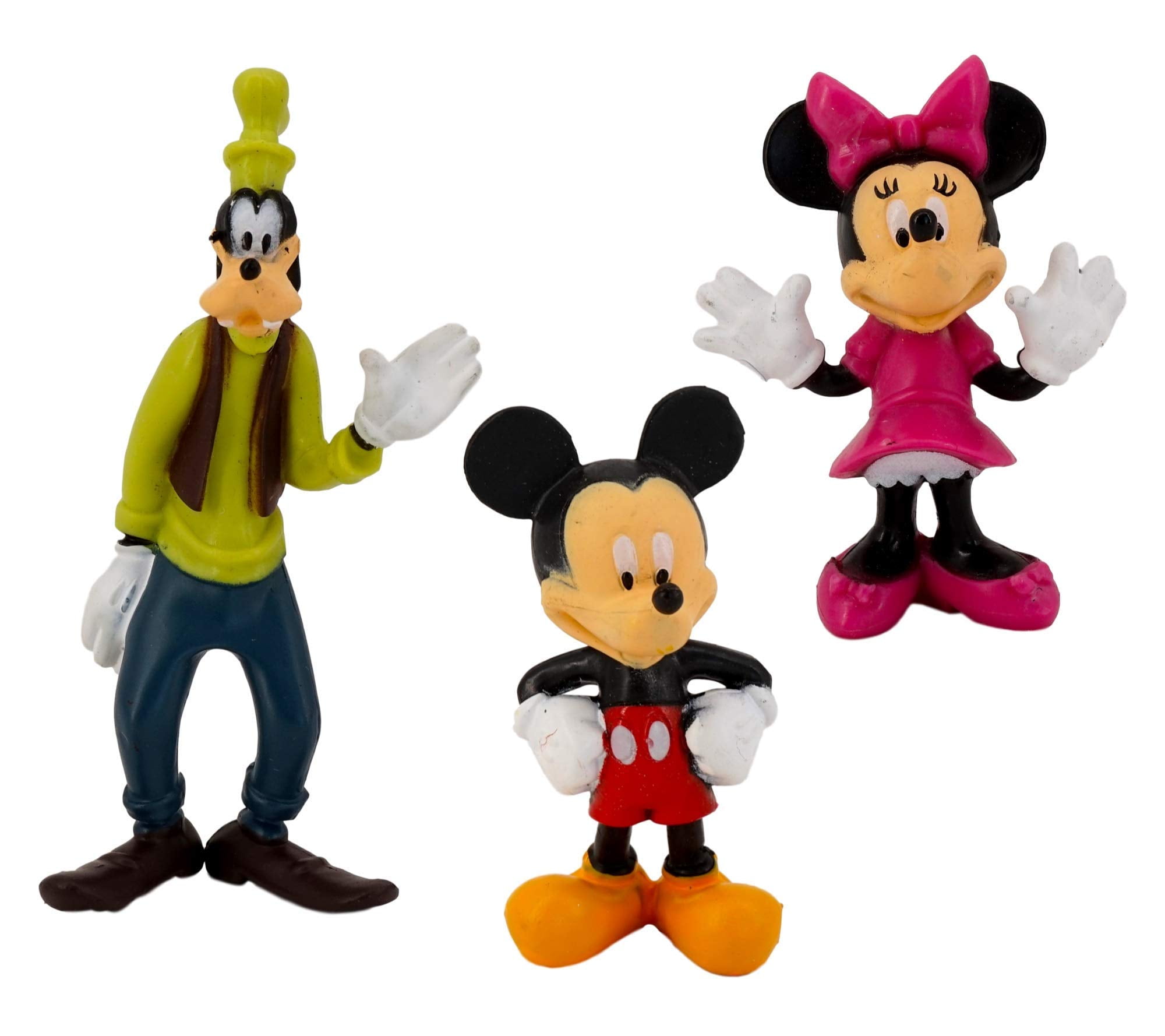 Disney Characters Figurine Micky Maus mit Kuchen Porzellan handbemalt 14cm 