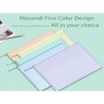 thumbnail image 3 of LNGOOR 5 Pcs Sacs à Dossiers à Fermeture Éclair Multicolores A4 Simples et Polyvalents pour Étudiants, 3 of 7