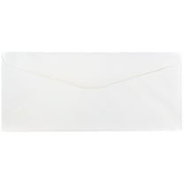 JAM Paper No. 14 Commercial Business Envelopes, 5 x 11 1/2, White, 25/Pack