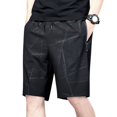 thumbnail image 5 of Ausyst Mens Shorts Summer Clearance Men's Summer Oversized Thin Print Beach Pants Casual Five-point Sports Shorts Workout Shorts Men, 5 of 5