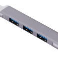 thumbnail image 4 of Adaptador divisor OTG de 4 puertos USB .0 para portátil portátil Gris Baoblaze adaptador usb c hub dongle, 4 of 6