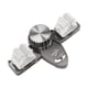 thumbnail image 1 of Soporte para escobas, colgador de trapeadores, estante de almacenamiento multifuncional con ventosas Gris transparente, 1 of 9