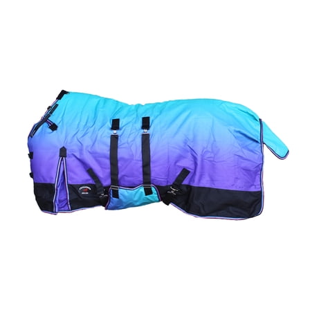 76" 1200D Turnout Waterproof Rain Horse SHEET Light Winter Blanket  394B