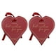 thumbnail image 4 of 30 bolsas de regalo en forma de corazón para bodas, baby shower, decoración de fiesta de cumpleaños, caja roja con cinta roja, 4 of 14