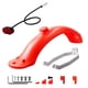 thumbnail image 2 of Soidarity Guardabarros trasero para patinete eléctrico, tapas de soporte de luz trasera, funda de silicona para bicicleta, accesorios de protección Patinetes eléctricos Rojo con luz trasera Soidarity OD023840-06, 2 of 6