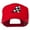 A, variant on Checkered Flag Alphabet Embroidered Red High Profile Cap - K OSFM