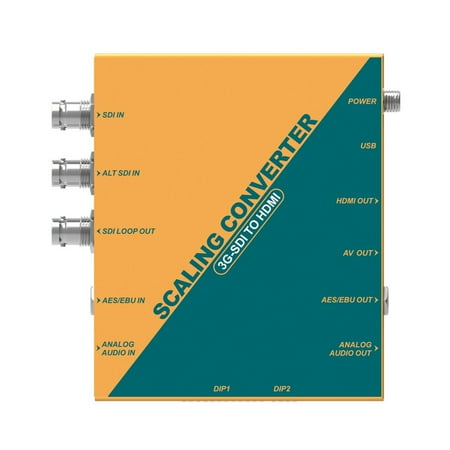 UPC: 6971118000036 | SC1120 3G-SDI To HDMI & AV Scaling Converter
