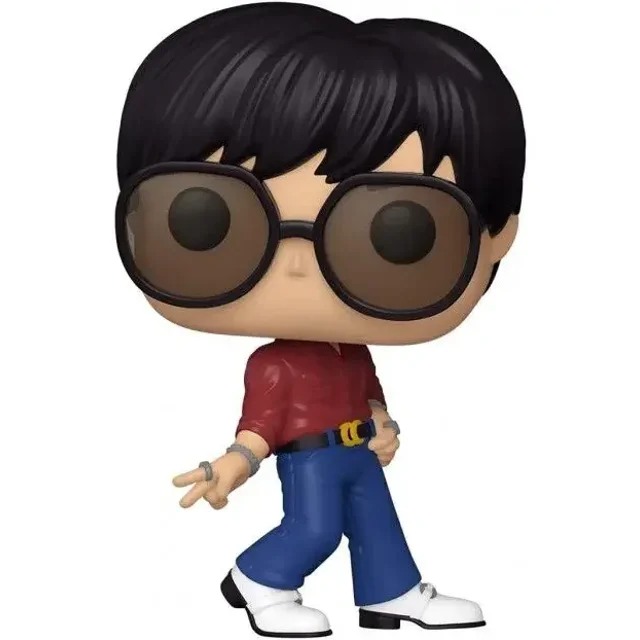 2025 NUEVA colección de figuras de acción Funko POP Stars Singers Men's Team V#223 #218 #219 #220 #221 KOOK#224 JIMIN#222, modelo de juguetes para regalo