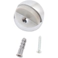 thumbnail image 2 of High Rise Dome Door Stop, 1-1/4" High, Satin Chrome by Stone Harbor Hardware, 2 of 2