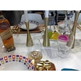 thumbnail image 2 of Godinger Set of 4 Double Sided with sayings on each side Multi Color Agate Liquor Decanter Tags- Whiskey, Bourbon, Scotch, Gin, Rum, Vodka, Brandy and Rye, 2 of 3
