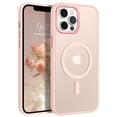 thumbnail image 1 of Funda de teléfono BENTOBEN para iPhone 12 Pro Max de 6.7 pulgadas, rosa mate, 1 of 8
