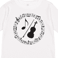 thumbnail image 4 of Inktastic Violin Gift for Student Violinist Boys or Girls Long Sleeve Toddler T-Shirt, 4 of 5