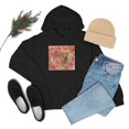 thumbnail image 4 of Miniaday Designs Unisex Heavy Blend™ Hooded Sweatshirt The Iridescent Dragonfly Dreams Collection, 4 of 9