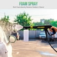 thumbnail image 4 of 4200PSI-Max Pressure Washer 2.8GPM Power Washer 4 Nozzles ,500ml Foam Cannon, 25FT Hose Power Washer Cleaning for Car Wash, Home, Fence, Yard, Outdoor, Siding, Pool, Brick Cleaning, 4 of 5
