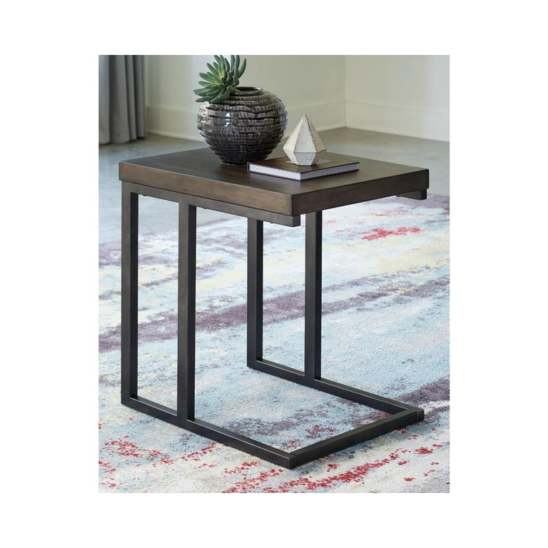 Signature Design by Ashley Johurst Chair Side End Table Grayish
