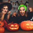 thumbnail image 4 of Diadema de bruja de Halloween Pierna de bruja Sombrero Diadema Piernas de bruja para fiesta de disfraces (verde) JFHHH pequeña, 4 of 5