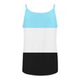 thumbnail image 4 of Idoravan Tank Tops for Women Clearance Fashion Women Summer Sleeveless V-Neck Pullover Print Casual Blouse Tops, 4 of 5