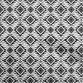 thumbnail image 1 of oneOone Rayon Dark Gray Fabric Abstract Geometric Fabric For Sewing Printed Craft Fabric By The Yard 56 Inch Wide, 1 of 4