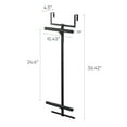 thumbnail image 7 of Yamazaki Home Over-the-Door Backpack Hanger, Black, Steel, Supports 22 pounds, 7 of 7