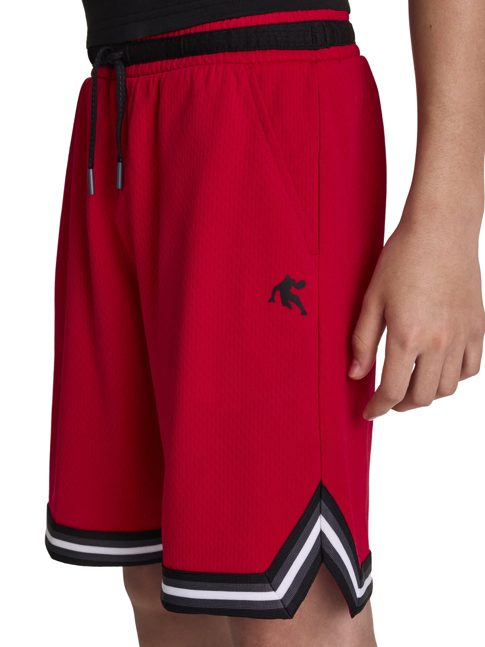 AND1 Boy's Athletic Performance Challenger Short 8" Inseam, Sizes 4-18