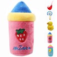 thumbnail image 4 of 2PCS Plush Pet Toy Feeder Shape Bite Resistant Dog Squeaky Toy Pet Chewing Toy, 4 of 10