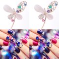 thumbnail image 4 of 12 Sheets Rhinestone Sticker Adhesive Jewelry Sticker Gem Sticker for Nail Art, 4 of 8