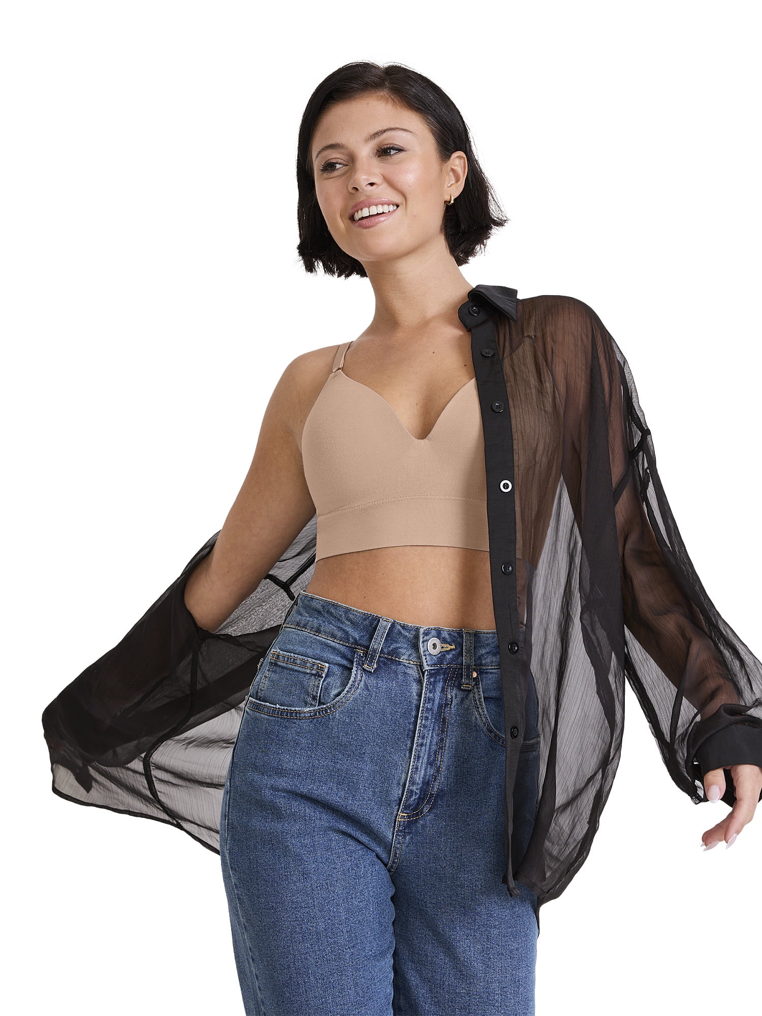 Jockey® Essentials Women's Seamfree® Comfort Bralette (Small-XL)