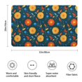 thumbnail image 3 of Pioneer Flower Floral Print Pattern Bathroom Rugs Mat, Non Slip Microfiber Bathroom Rug with Rubber Backing, Soft Mats for Bathroom Floor Tub Shower, 20"x32", 3 of 5