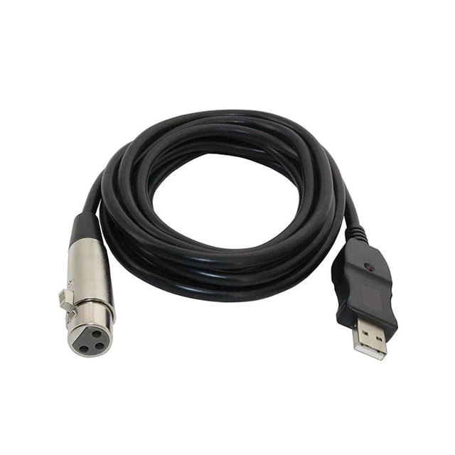 Cable Adaptador De Micrófono Usb Cable Conector De Cable De Audio Adecuado Para Grabar Karaoke Cantando seitruly EL011343-00