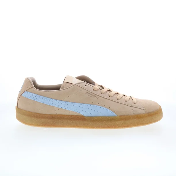PU & MA Suede Crepe Kitsune Maison Kitsune Mens Brown Lifestyle Sneakers Shoes
