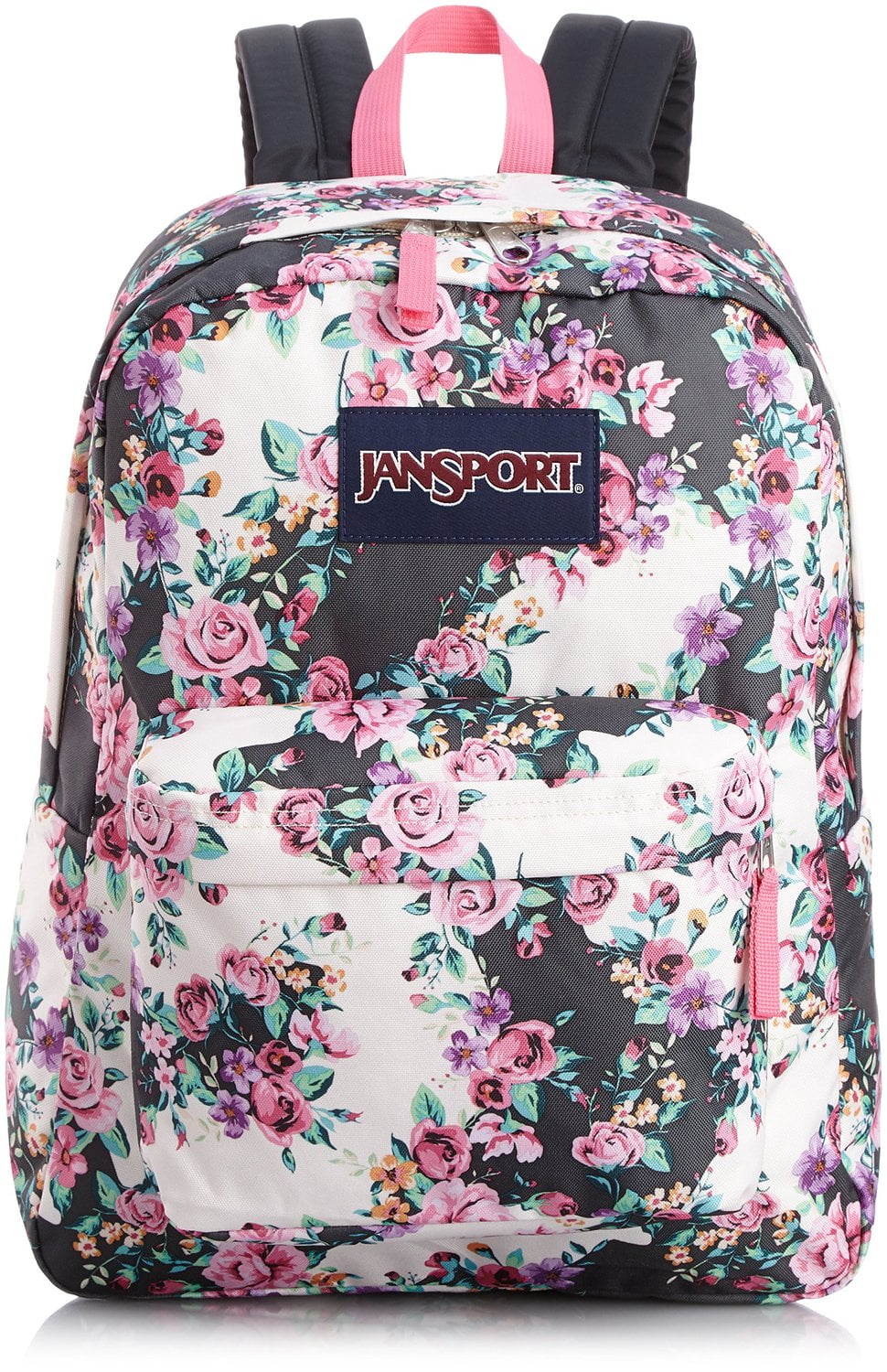 JanSport - Classic SuperBreak Backpack - Multi Grey Floral Flouris - 0 - 0