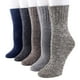 thumbnail image 4 of Xiao Hua Calcetines gruesos de mezcla de lana, 5 pares, botas, tallas 8-11, 4 of 4