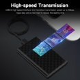 thumbnail image 2 of Lenovo S-02 Portable Hard Disk Case 2.5 inch USB3.0 SATA External HDD Enclosure Tool-free Installation Intelligent Sleep (Not Inclube Hard Disk), 2 of 5