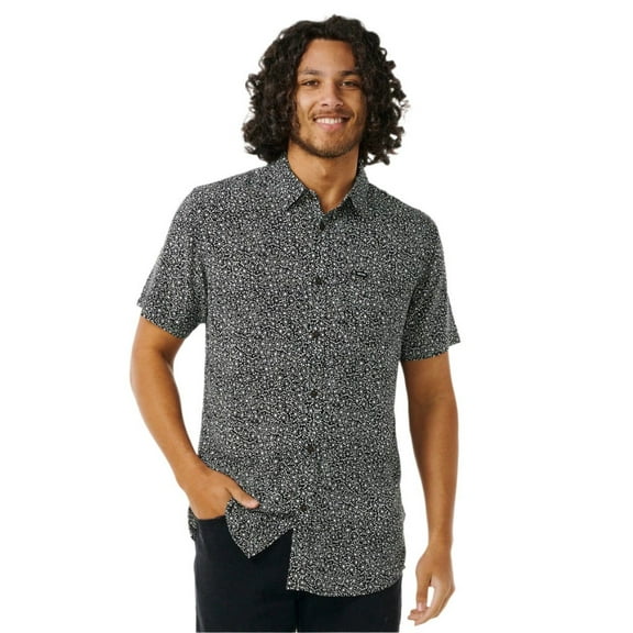 Rip Curl BLACK MULTI Men's Party Pack Short Sleeve Shirt, US Large