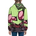 thumbnail image 4 of Invader Zim Teen Sweatshirts Hoodies Youth Hooded Hoody Fashion Zipper Coat For Boys And Girls, 4 of 7