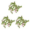thumbnail image 4 of Maytalsory 100pcs Decor With Satin Ribbon Flowers Beautiful And Versatile Choice Beautiful pink 3Set, 4 of 6