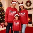 thumbnail image 2 of Fiaer 2025 Family Christmas Sweatshirts Plus Size Crew Neck Xmas Pullover Long Sleeve Baggy Trendy Comfort Lightweight Holiday Tops Men M, 2 of 6