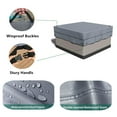 thumbnail image 3 of Square Hot Tub Cover - 420D Heavy Duty Waterproof Protector All-Weather Resistant, 3 of 7