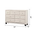 thumbnail image 3 of Tufted Velvet - Queen Bedroom Set with Multiple Drawers - Bedroom Setup - Luxurious Bedroom Decor, 3 of 6