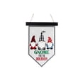 thumbnail image 1 of Mdf Flag Wall Hanger (Gnome For The Holidays), 1 of 1