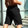 thumbnail image 4 of Leidass Men's Golf Dress Shorts 9" Lightweight Casual Shorts for Men with 4 Pockets Quick Dry Breathable Work Shorts Black S, 4 of 6