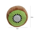 thumbnail image 4 of Pet Plush Toy Interactive Cute Kiwifruit Shape Dog Teething Toy Pet Squeaky Toy, 4 of 4