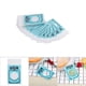 thumbnail image 5 of 100 unidades/paquete de bonitas bolsas de plástico para galletas, dulces y regalos, para fiestas (azul), 5 of 5