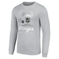 thumbnail image 2 of Men's Starter  Heather Gray Los Angeles Kings Arch City Theme Graphic Long Sleeve T-Shirt, 2 of 3
