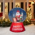 Gemmy Airblown Inflatables Christmas Inflatable Snowglobe with Glimmer