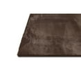 thumbnail image 2 of Allstar Modern Accent Rug with Plain design Chocolate 5' x 8' 5' x 8', 2 of 5