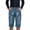 Light Blue, variant on Mens Stretch Denim Shorts Slim Fit, Fashion Ripped Design, Comfortable & Stylish Black XXL