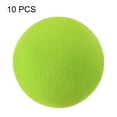 thumbnail image 3 of Uxcell EVA Sponge 42mm Exercise Flight Swing Practice Golf Foam Balls Green 10 Pcs, 3 of 5